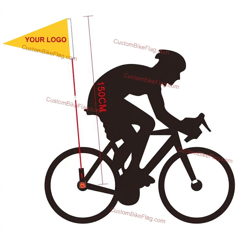 Promotional Bike Flags - custombikeflag.com