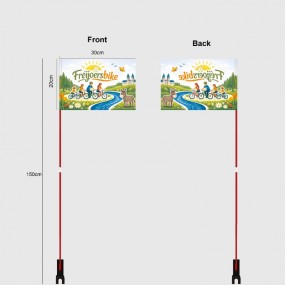 Personalized Bicycle Flags | Custom Bike Flag Printing ...