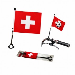 Front Mounted Custom Bike Flag | Small Bicycle Flag wit...