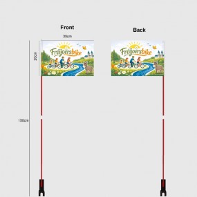 custom bike flags bulk USA