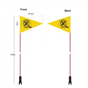 Personalized Bicycle Flags | Custom Bike Flag Printing ...