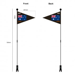 Custom Bicycle Safety Flags | High Visibility Bike Flag...