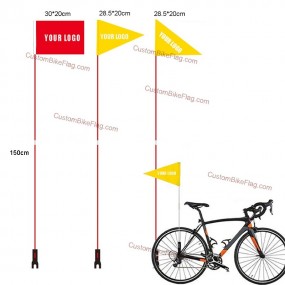 Custom Bicycle Flags - Logo Bicycle Flags Wholesale
